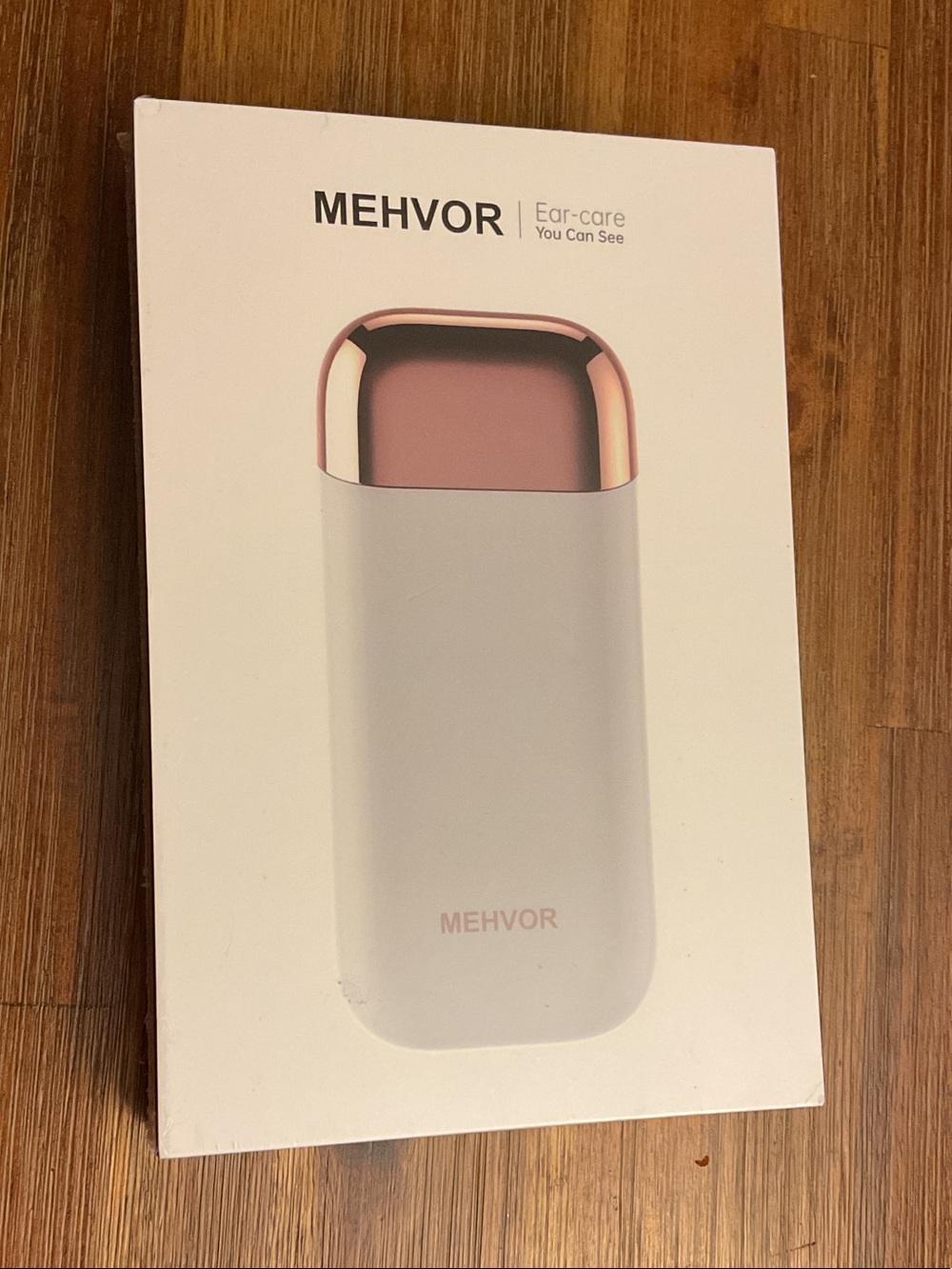 Rose Gold & White Ear-Care Device